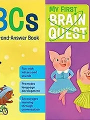 My First Brain Quest 2-Book Set (ABCs/123s)  Board Books