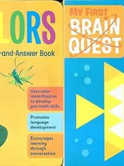 My First Brain Quest Two Book Set (Colors/Shapes) Board Books