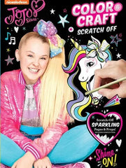 Jojo Siwa Color & Craft Scratch Off Paperback
