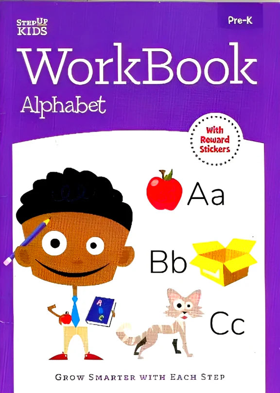 Alphabet Workbook (Step Up Kids, Pre-K)Paperback Children's Books Happier Every Chapter   