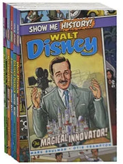 Show Me History! Innovators (Amelia Earhart/Walt Disney/Benjamin Franklin/Muhammad Ali/Albert Einstein)