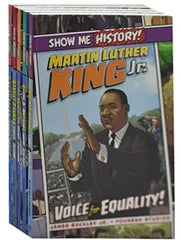 Show Me History! Leaders (Martin Luther King Jr./Harriet Tubman/Sacagawea/Susan B. Anthony/George Washington)Paperback