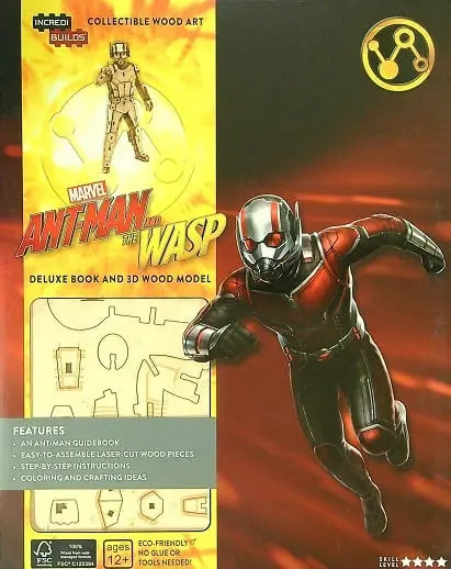 A Guide to the Astonishing Shrinking Super Hero Deluxe Book and 3D Wood Model (IncrediBuilds, Marvel Ant-Man and the Wasp) Bargain Books