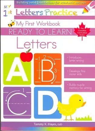 My First Letters (Ready to Learn Canadian Curriculum Series)  Ndah Mbawa @ Happier Every Chapter   