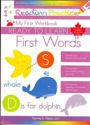 My First Words (Ready to Learn, Canadian Curriculum Series) Children's Books Happier Every Chapter   