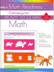 Prekindergarten Math (Ready to Learn Canadian Curriculum Series)