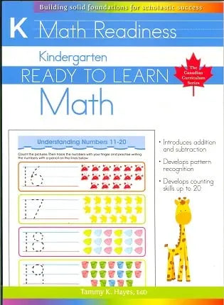 Kindergarten Math (Ready to Learn, Canadian Curriculum Series)Paperback