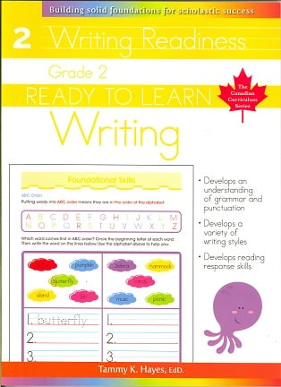 Grade 2 Writing (Ready to Learn, Canadian Curriculum Series)  Happier Every Chapter   