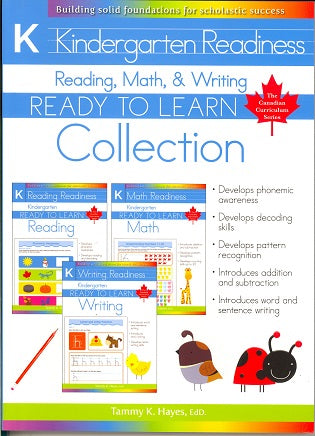 Kindergarten Collection (Ready to Learn, Canadian Curriculum Series) Children's Books Happier Every Chapter   