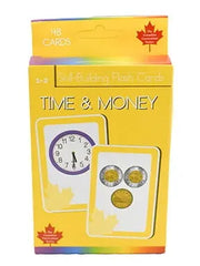 Time & Money Skill Building Flash Cards (Grade 1-2, Canadian Curriculum Series)Flashcards