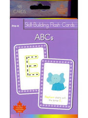 ABCs Skill-Building Flash Cards (Canadian Curriculum Press, Pre-K)