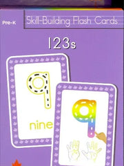 123s Skill-Building Flash Cards (Canadian Curriculum Press, Pre-K) Flashcards