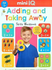 Adding and Taking Away Skills Workbook (Mini IQ, Age 5+)Paperback