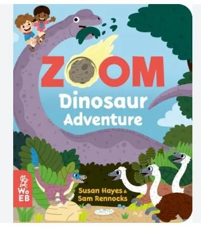 Dinosaur Adventure (Zoom)Board Books Children's Books Happier Every Chapter   