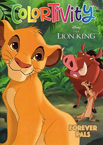 Forever Pals Colortivity (Disney The Lion King)Paperback Children's Books Happier Every Chapter