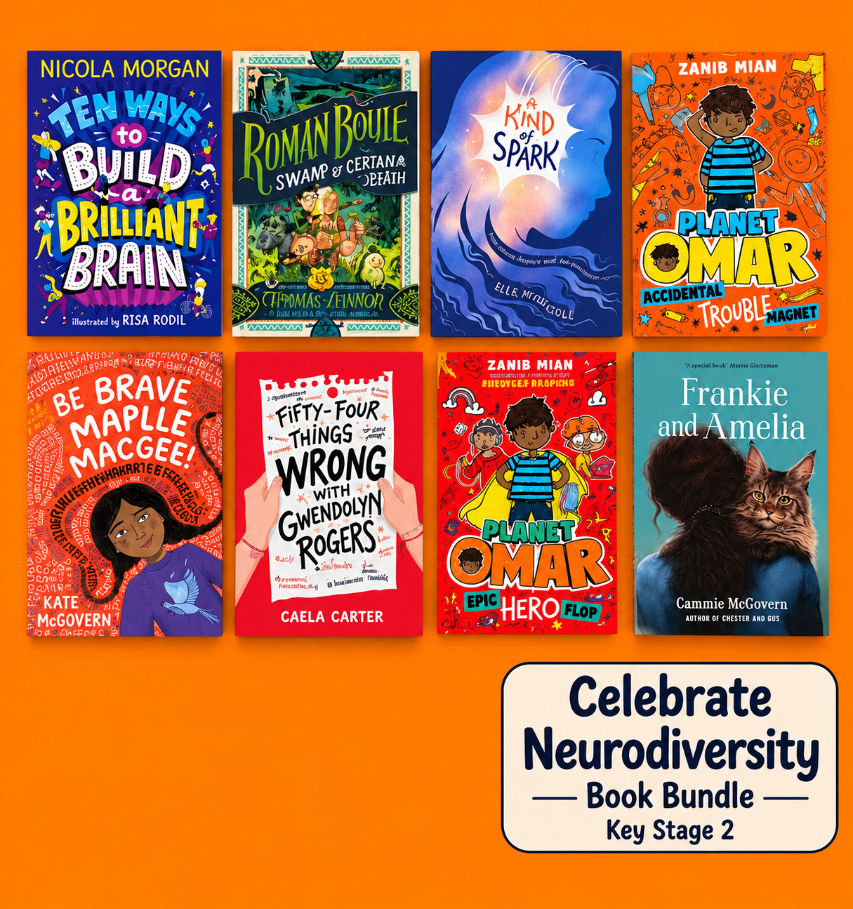 Celebrate Neurodiversity | Celebrate Neurodiversity Book Bundle | Inclusive SEND and Neurodivergent Children’s Books, EYFS to KS4