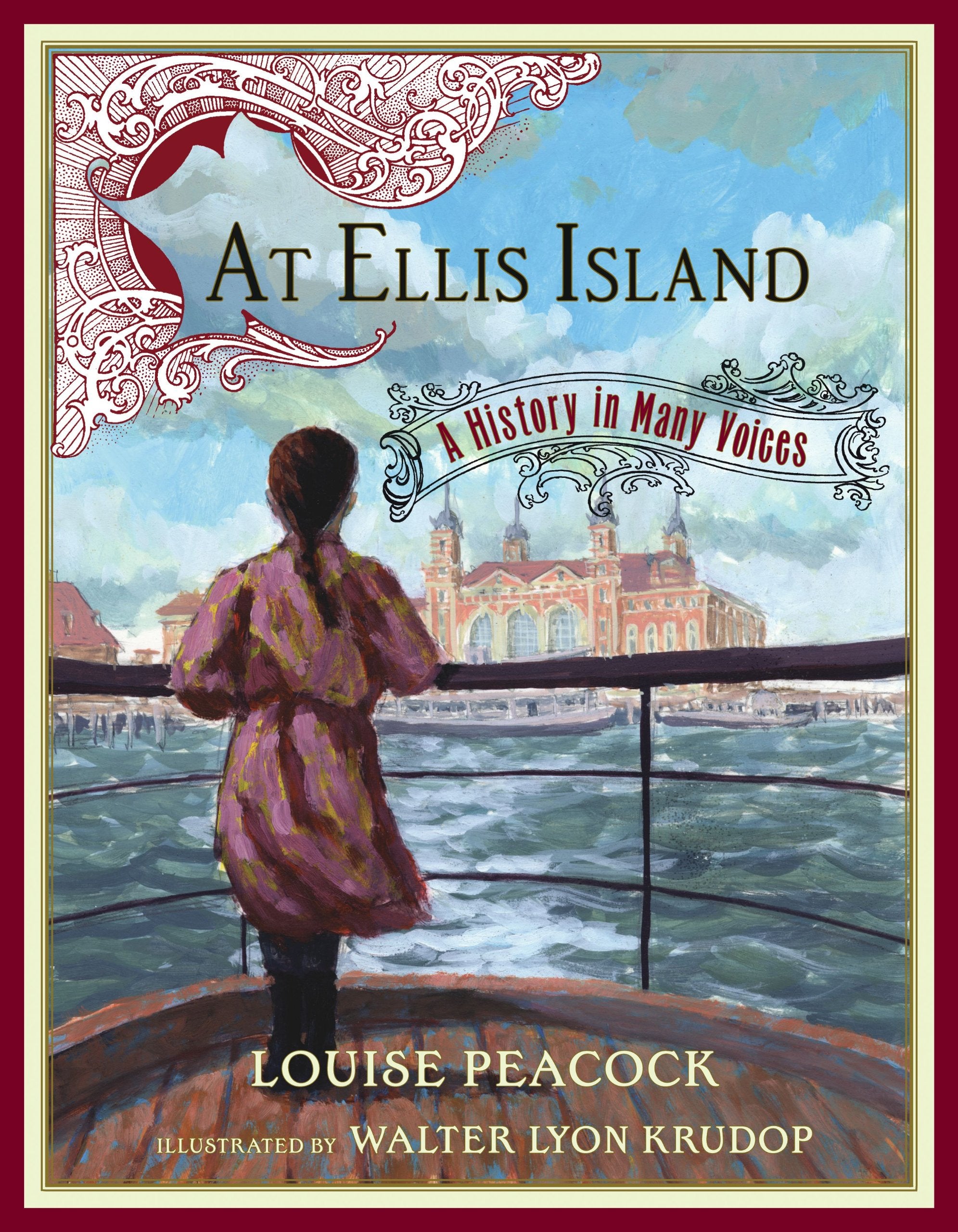 At Ellis Island A History in Many Voices(Hardcover)