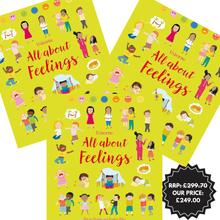 Load image into Gallery viewer, All About Feelings - KS1 (Hardback) - 30 Copy Class Set Children's Book Bundle Happier Every Chapter
