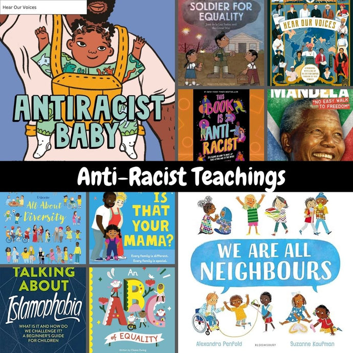 Anti-Racist Teachings Book Bundle Children's Book Bundle Happier Every Chapter
