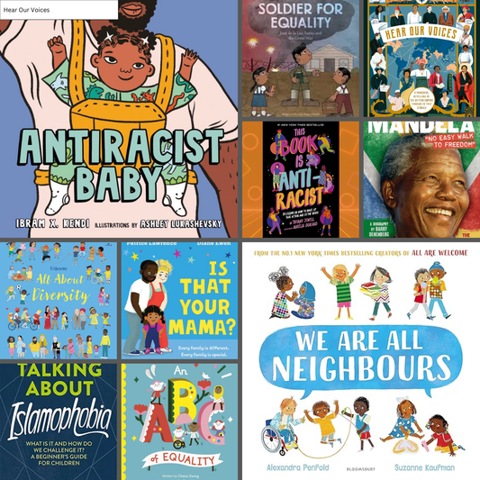 Anti-Racist Teachings Book Bundle Children's Book Bundle Happier Every Chapter