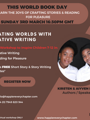 World Book Day Workshop: Creating Worlds With Creative Writing (Online)
