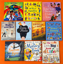 Load image into Gallery viewer, Family Diversity | Family Diversity Book Bundle | Inclusive Books About Families, Fostering and Adoption, EYFS to KS4 | Children's Book Bundle Happier Every Chapter
