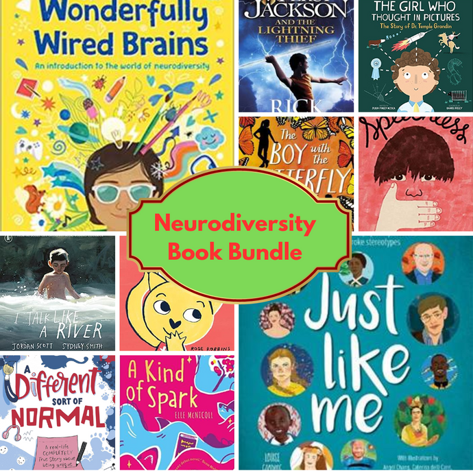 Celebrate Neurodiversity Book Bundle Children's Book Bundle Happier Every Chapter   