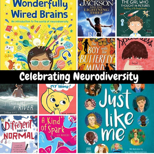 Celebrate Neurodiversity Book Bundle Children's Book Bundle Happier Every Chapter