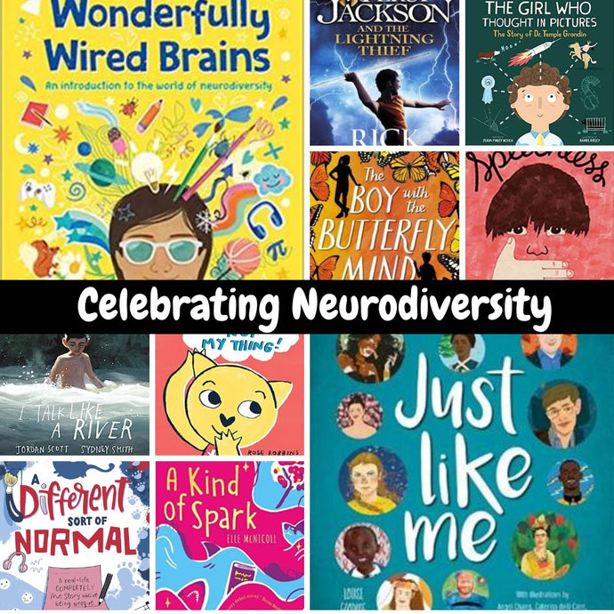 Celebrate Neurodiversity Book Bundle Children's Book Bundle Happier Every Chapter