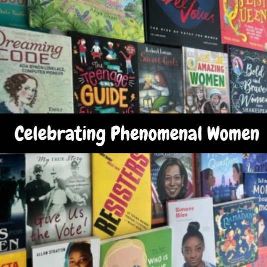 Fearless & Phenomenal Women Book Bundle: Celebrating Women Who Changed the World Children's Books Happier Every Chapter