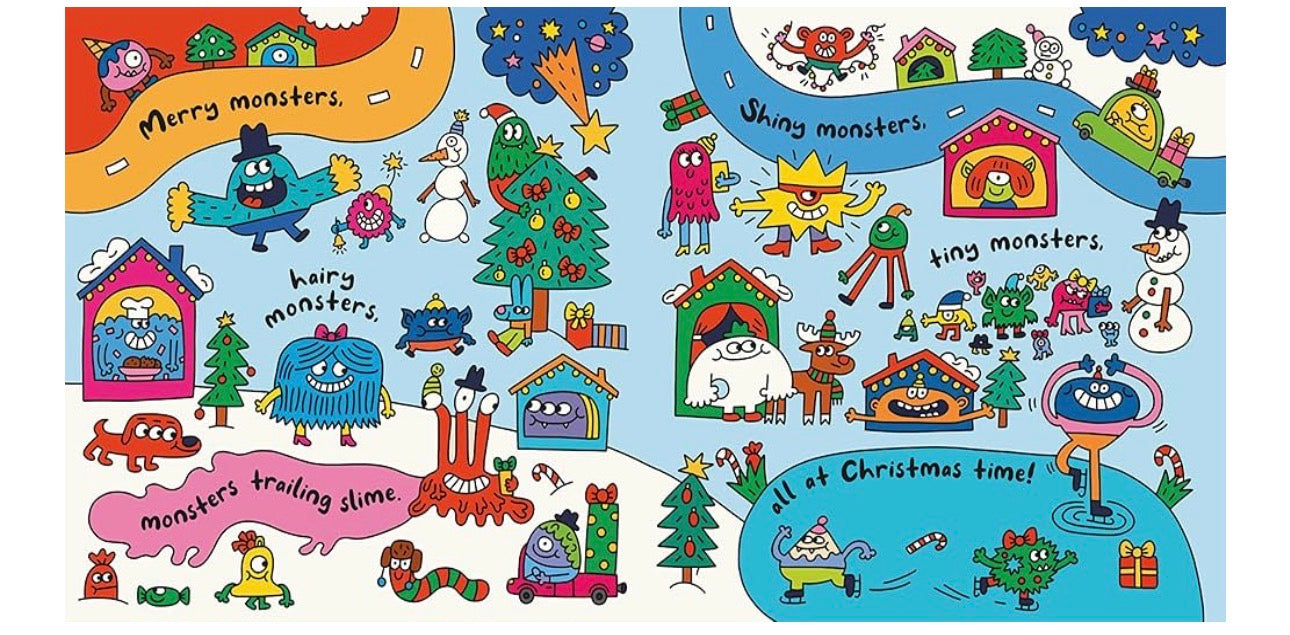 Monsters At Christmas