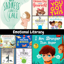 Load image into Gallery viewer, Emotional Literacy/Intelligence Book Bundle (EYFS–KS3) Children's Book Bundle Happier Every Chapter
