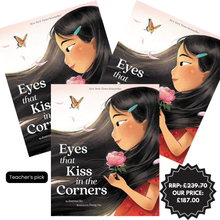 Load image into Gallery viewer, Eyes that Kiss in the Corner - KS1 (Paperback) - 30 Copy Class Set Children's Book Bundle Happier Every Chapter
