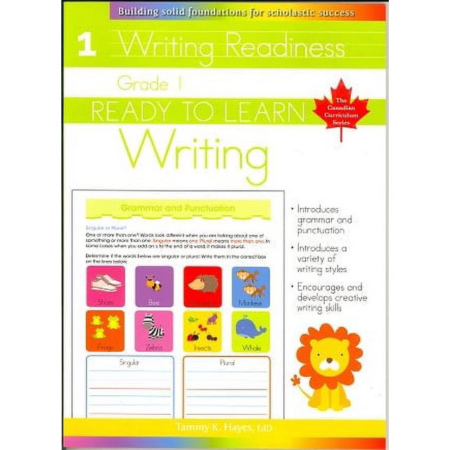 Grade 1 Writing (Ready to Learn, Canadian Curriculum Series)