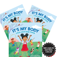 Load image into Gallery viewer, It's My Body: A Book about Body Privacy for Young Children - 30 Copy Class Set - KS1 (Paperback) - 30 Copy Class Set Children's Book Bundle Happier Every Chapter

