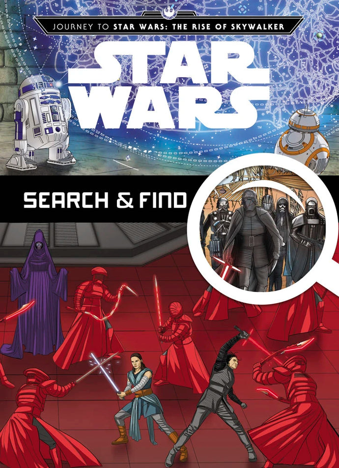 Journey to Star Wars: The Rise of Skywalker: Search and Find Hardcover Children's Books Happier Every Chapter