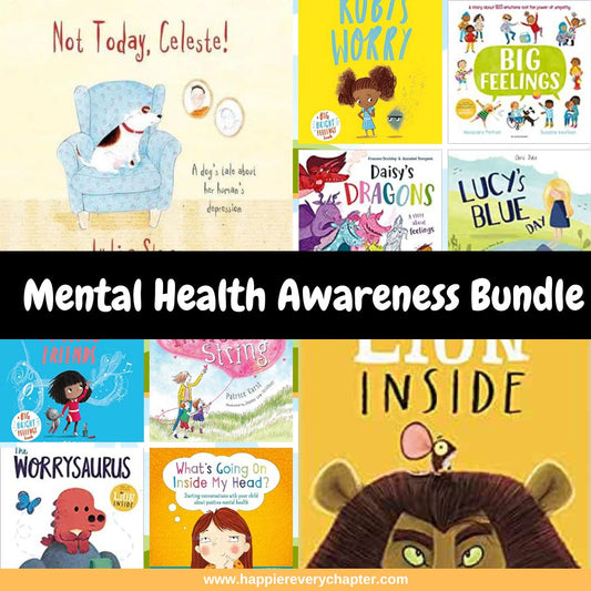 Mental Health Awareness Book Bundle Children's Book Bundle Happier Every Chapter