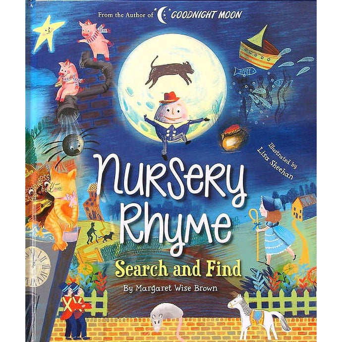 Nursery Rhyme Search and Find Hardcover Children's Books Happier Every Chapter   