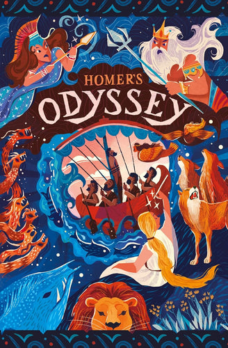 Homer's Odyssey (Kingfisher classics) Hardcover Children's Books Happier Every Chapter