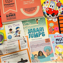Load image into Gallery viewer, Legacy of Literacy: 25+ Book Boxes - Stories of Belonging for Children in Care Book Subscription Box Happier Every Chapter
