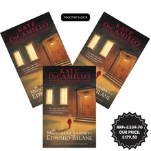 Load image into Gallery viewer, The Miraculous Journey of Edward Tulane (Paperback) - 30 Copy KS2 Class Set Children's Book Bundle Happier Every Chapter
