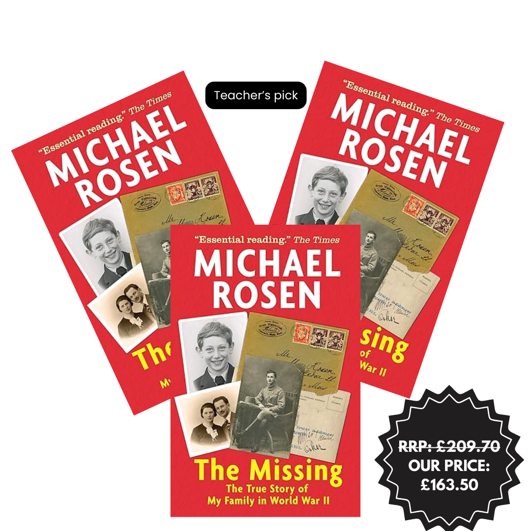 30 Copy KS2 Class Set - The Missing The True Story of My Family in World War II  - (Paperback)