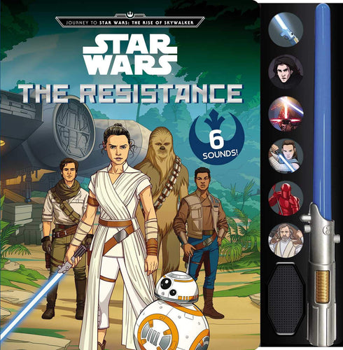 Journey to Star Wars: The Rise of Skywalker: The Resistance (Lightsaber Sound Books) Children's Books Happier Every Chapter   