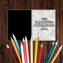 Load image into Gallery viewer, Things I Wish I Could Say At Work but Can&#39;t | An Adult Colouring Book with Funny, Sarcastic, Rude But Classy Insults: Funny Colouring Book for Grown-Ups Colouring Books Happier Every Chapter
