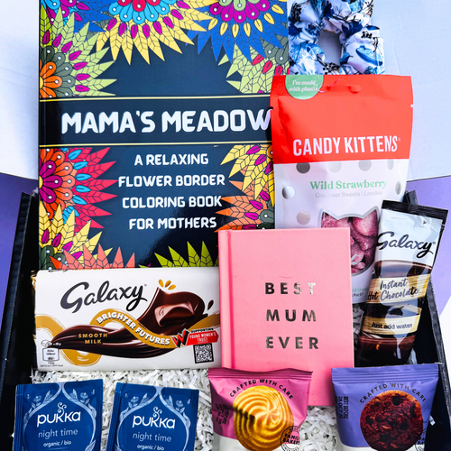 Mother's Day Gift box - For Mums Who Enjoy Mindful Colouring Gift Box Happier Every Chapter