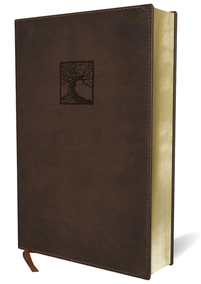NIV God's Justice Bible (Brown Italian Duo-Tone) (Imitation Leather) Adult Non-Fiction Happier Every Chapter