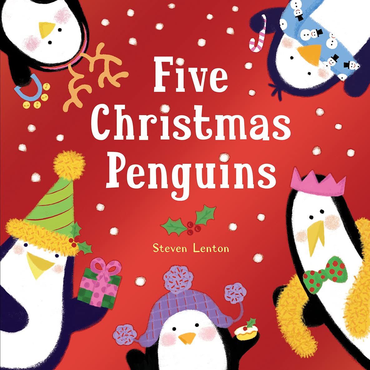Five Christmas Penguins Board book