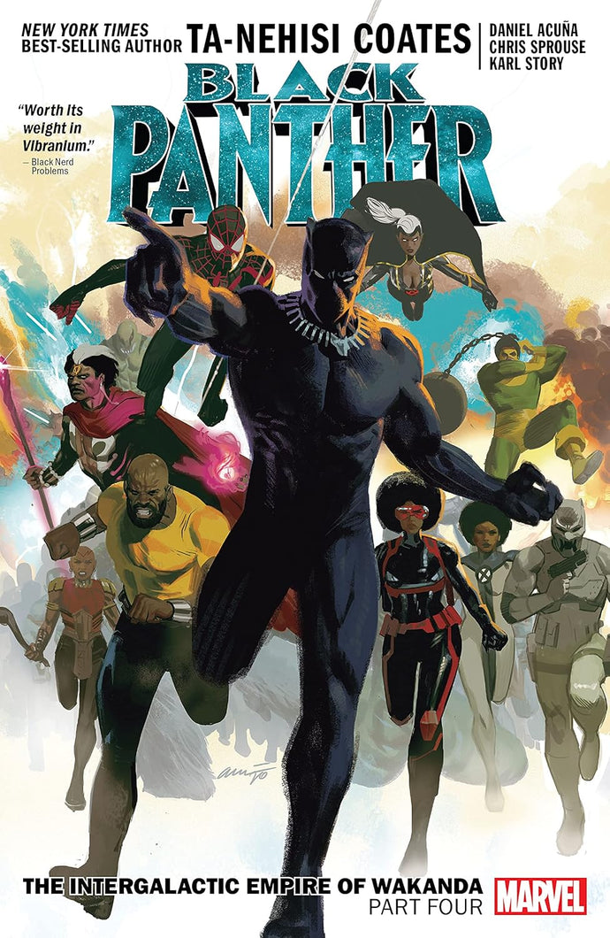 Black Panther Book 9: The Intergalactic Empire of Wakanda Part 4 Paperback  Happier Every Chapter   