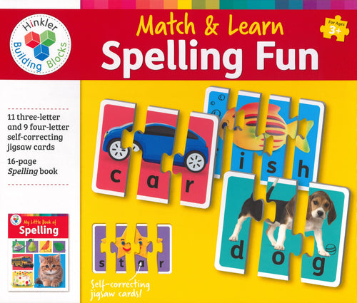 Match & Learn Spelling Fun Jigsaw Happier Every Chapter