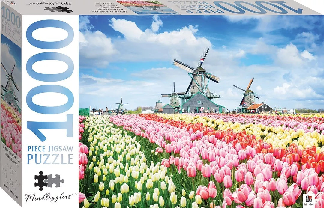 HINKLER - 1000 Piece Puzzle Dutch Windmills